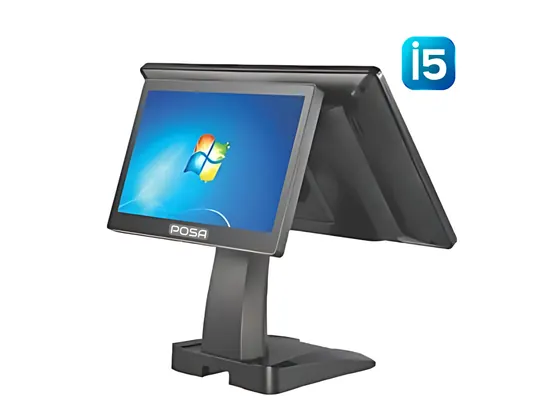 Avapos Çift Ekran Dokunmatik POS Bilgisayar – Intel Core i5, 15,6 + 11,6 inç