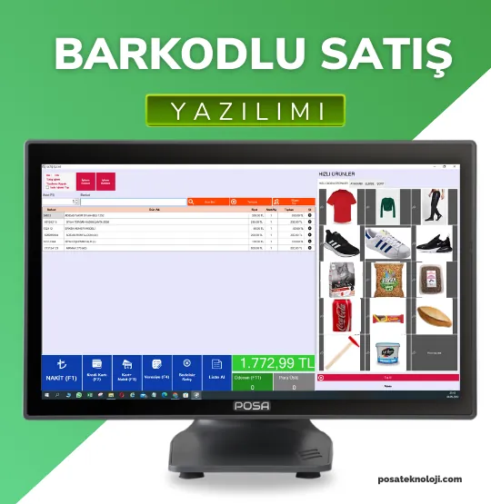 Barkodlu Hızlı Satış Programı – Giriş Seviyesi – görsel 1