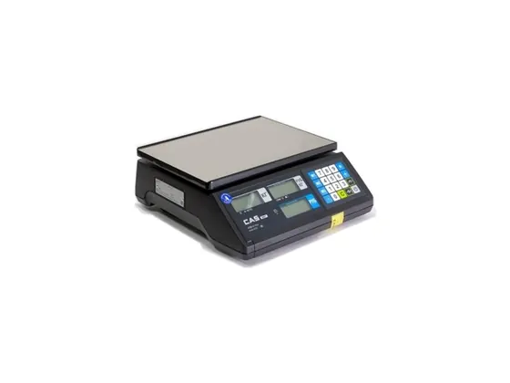 CAS ER Jr Fiyat Hesaplamalı Elektronik Terazi – 15/30 kg, Bilgisayar Bağlantılı