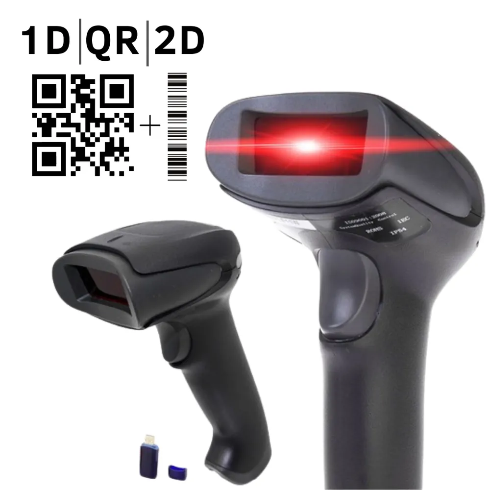 Kablosuz Karekod Okuyucu – 1D, 2D ve QR, Şarjlı – görsel 1