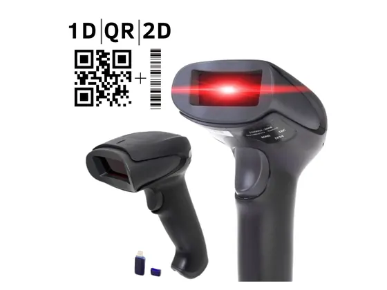 Kablosuz Karekod Okuyucu – 1D, 2D ve QR, Şarjlı