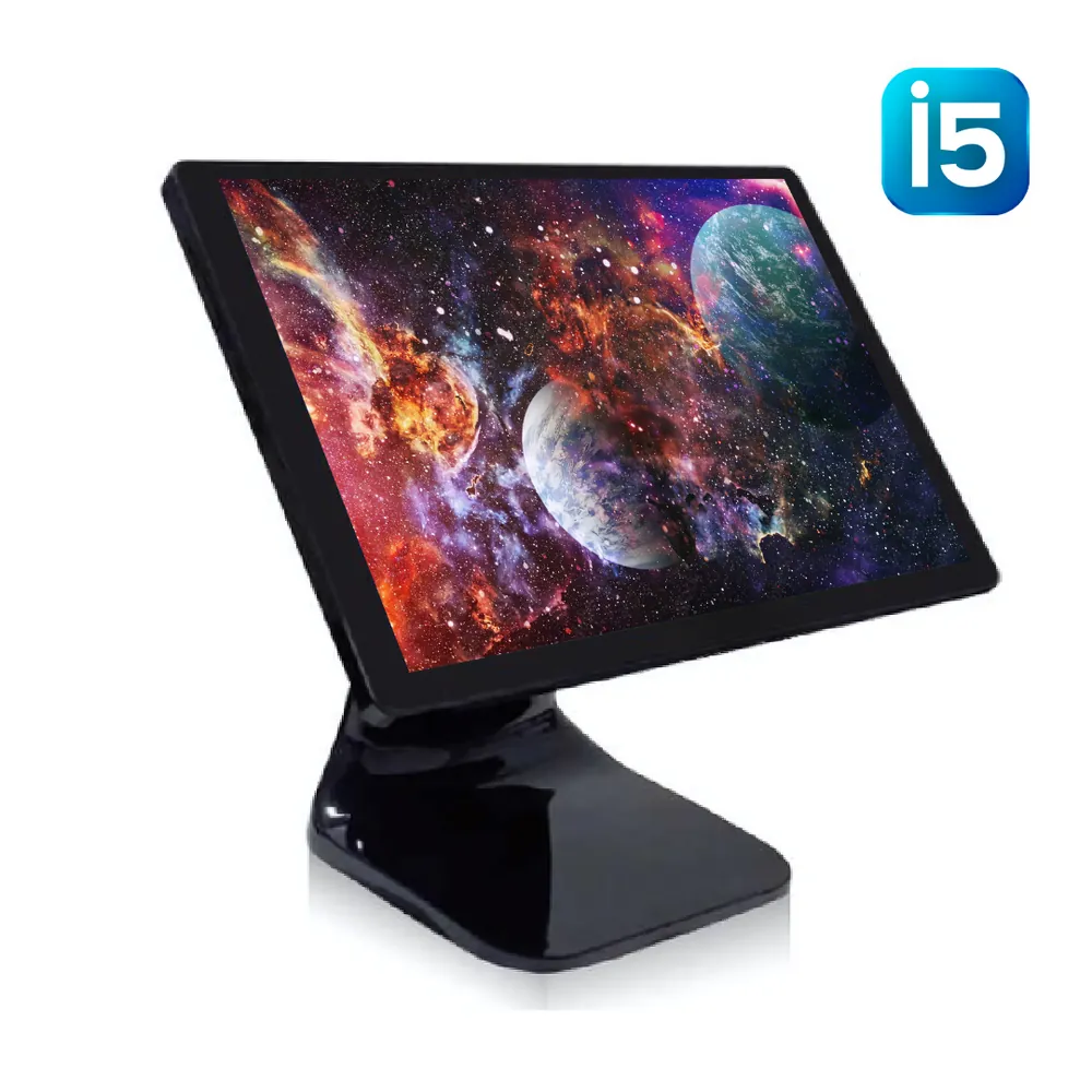 Posa Dokunmatik POS Bilgisayar – Intel Core i5, Arka LED Müşteri Göstergesi – görsel 2