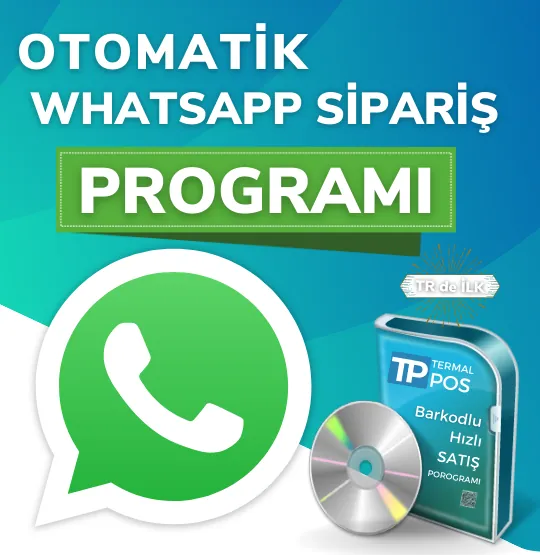 WhatsApp Otomatik Sipariş Programı – görsel 1